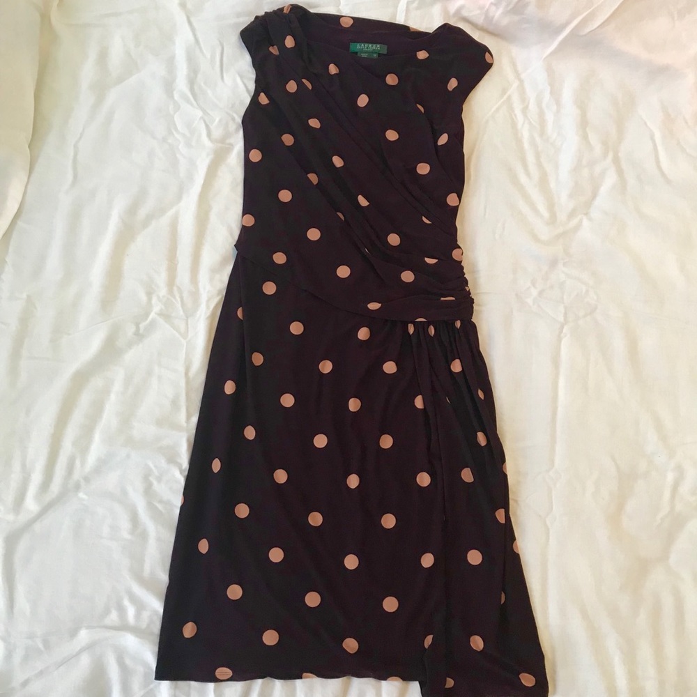 Lauren by Ralph Lauren Plum dress